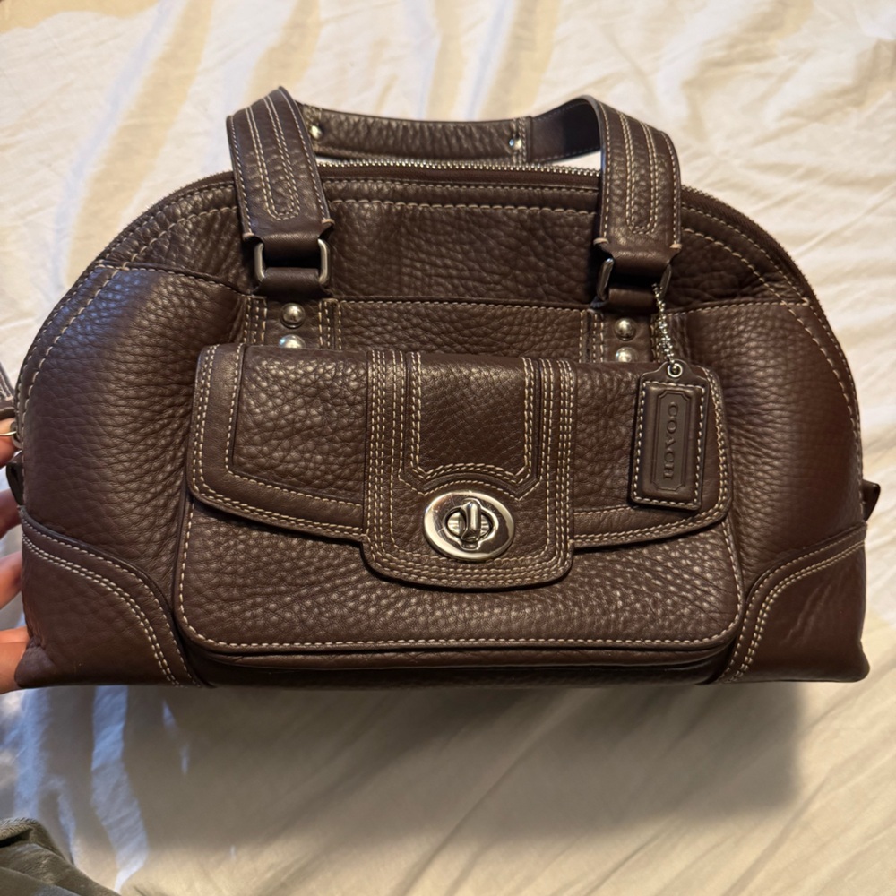 Authentic coach purse